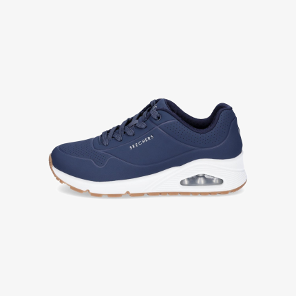 Air Foam Runner | navy sneakers met verhoogde zool en demping