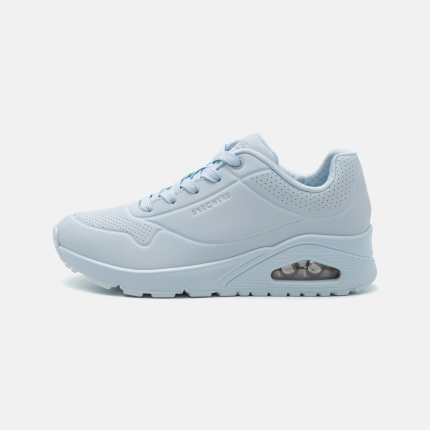 Air Foam Runner | blauwe sneaker met verhoogde zool en demping